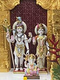 Bhagwan Shri Shankar, Shri Parvatiji and Shri Ganeshji